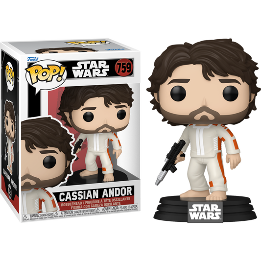 Funko Pop! Star Wars Cassian Andor 759 + Pop Protector