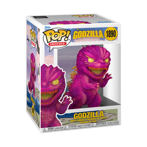 Funko Pop! Movies - Premium Godzilla (1999) Pink Deco 1890 Figure