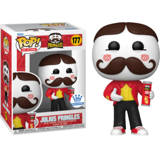 Funko Pop! Pringle’s Julius Pringles 177 Funko Shop Exclusive + Free Protector