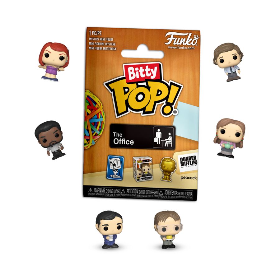 Funko Bitty Pop! The Office Mystery Mini Figure Blind Bag (One Variation Chosen at Random)