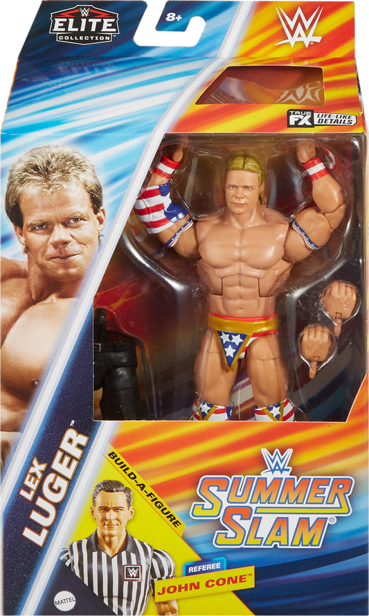 WWE Elite Collection Mattel Lex Luger Action Figure (Box Damage)