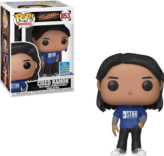 Funko Pop! The Flash Fastest Man Alive Cisco Ramon 853 Funko 2019 Summer Convention Exclusive + Free Protector