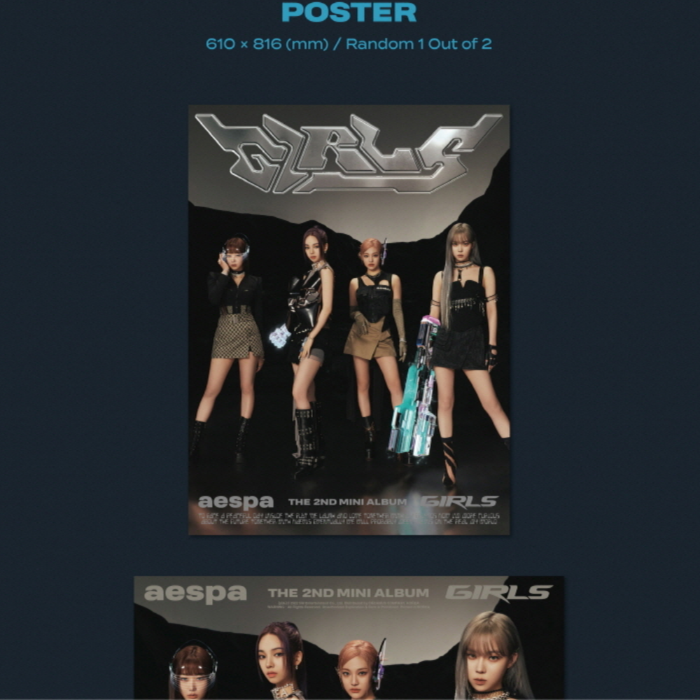 K-POP AESPA - GIRLS (2ND MINI ALBUM) (KWANGYA VERSION)