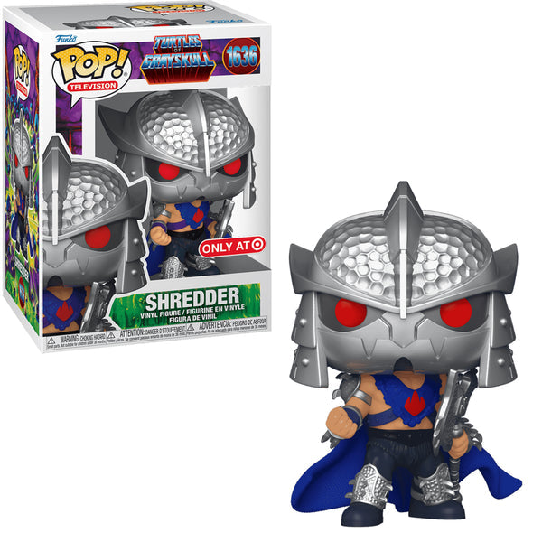 Funko Pop! Turtles of Grayskull - Shredder 1636 Target Exclusive + Free Protector