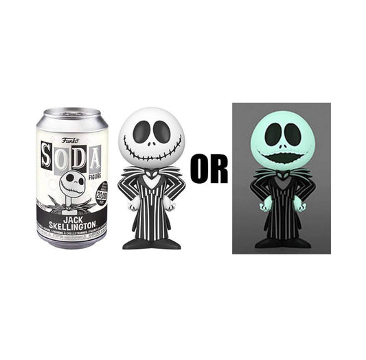 Disney Tim Burton’s The Nightmare Before Christmas Jack Skellington Sealed Limited Edition Funko Soda Pop Figure - Chance of CHASE!