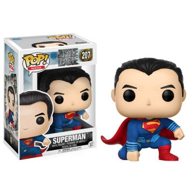 Funko Pop! DC Justice League - Superman 207 Figure + Pop Protector