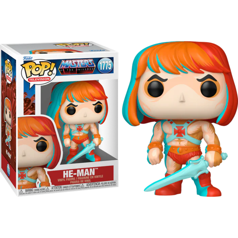 Funko Pop! Masters of the Universe - He-Man 1775 Figure + Pop Protector