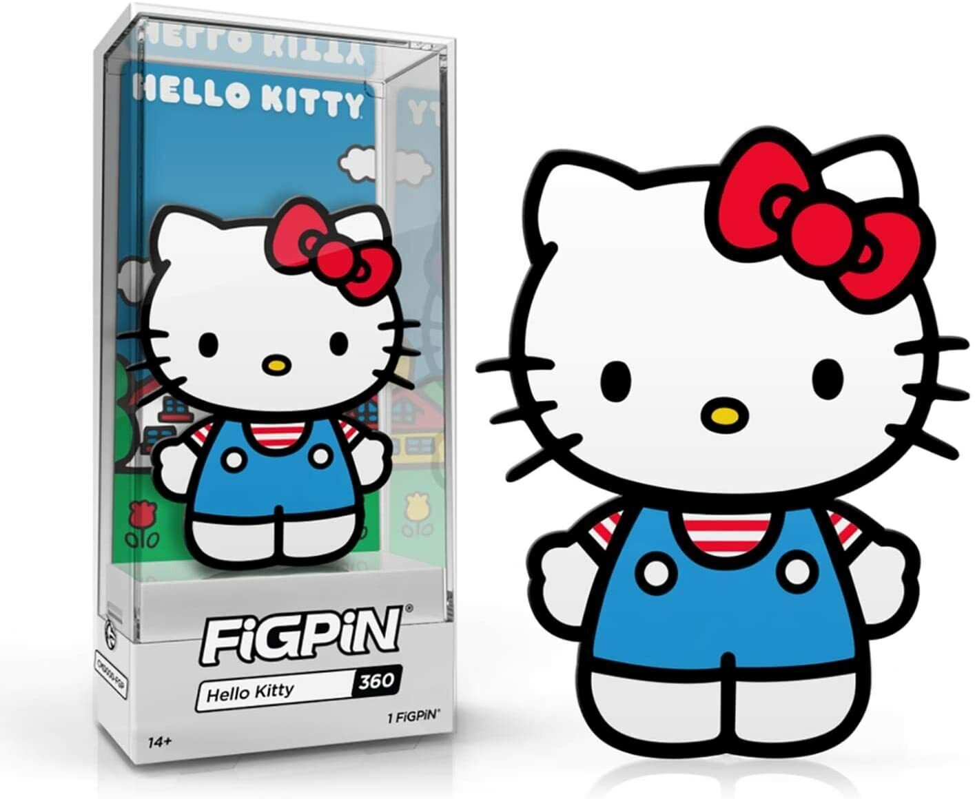 Figpin • HELLO KITTY #360 • San Rio • 2.5" ENAMEL PIN Red Bow