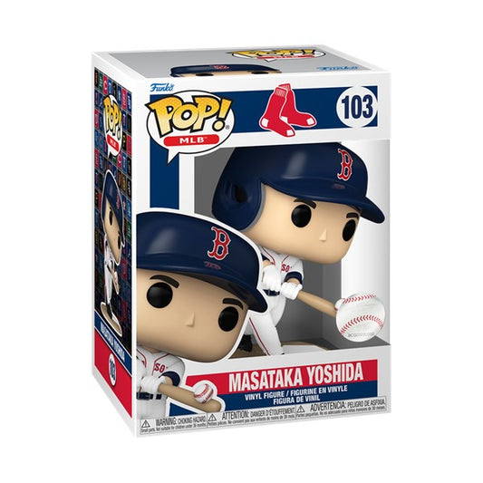 Funko Pop! MLB Red Sox : Masataka Yoshida 103 + Free Protector