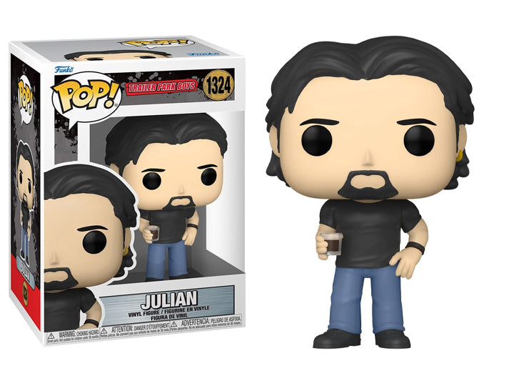 Funko Pop! Trailer Park Boys Julian 1324 + Free Protector