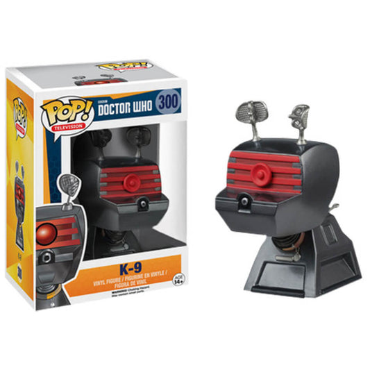 Funko Pop! Doctor Who : K-9 300 Figure EB Games Exclusive + Pop Protector