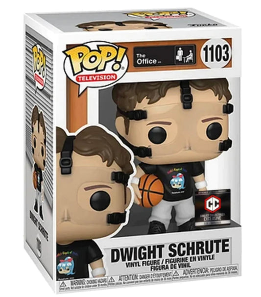 Funko Pop! The Office Dwight Shrute 1103 Chalice Collectibles Exclusive + Free Protector