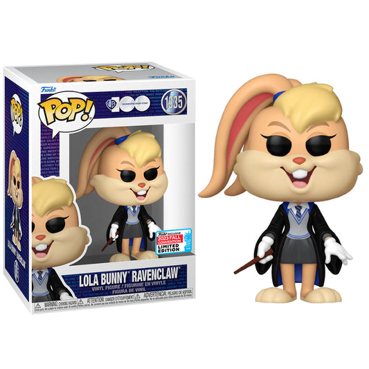 Funko Pop! Warner Bros Celebrating Every Story Lola Bunny Ravenclaw 1335 2023 Fall Convention Exclusive + Free Protector
