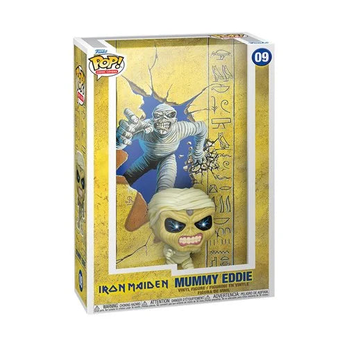 Preorder  Iron Maiden Powerslave Mummy Eddie Funko Pop! Album Figure #09 with Case