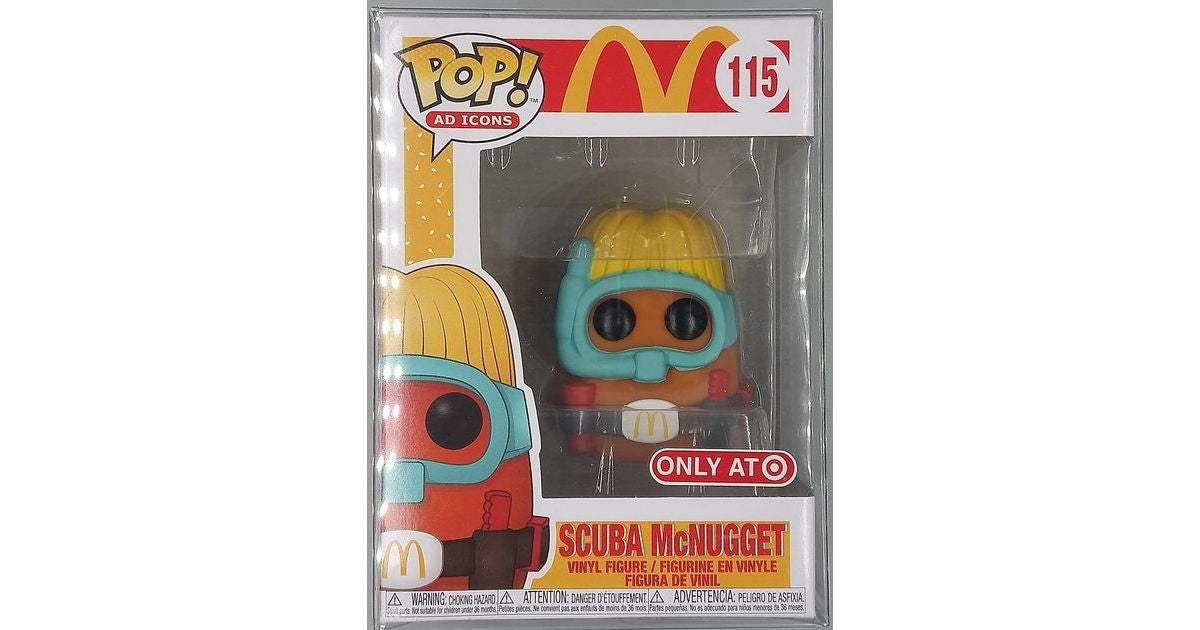 Funko Pop! McDonald’s Scuba McNugget 115 Target Exclusive + Free Protector