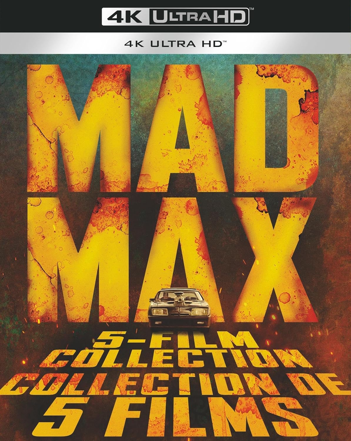 MAD MAX Furiosa – 5-Film Collection (4K Ultra HD) – Brand New / Factory Sealed