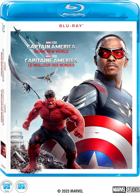 Captain America: Brave New World (Blu-ray) – Brand New / Factory Sealed