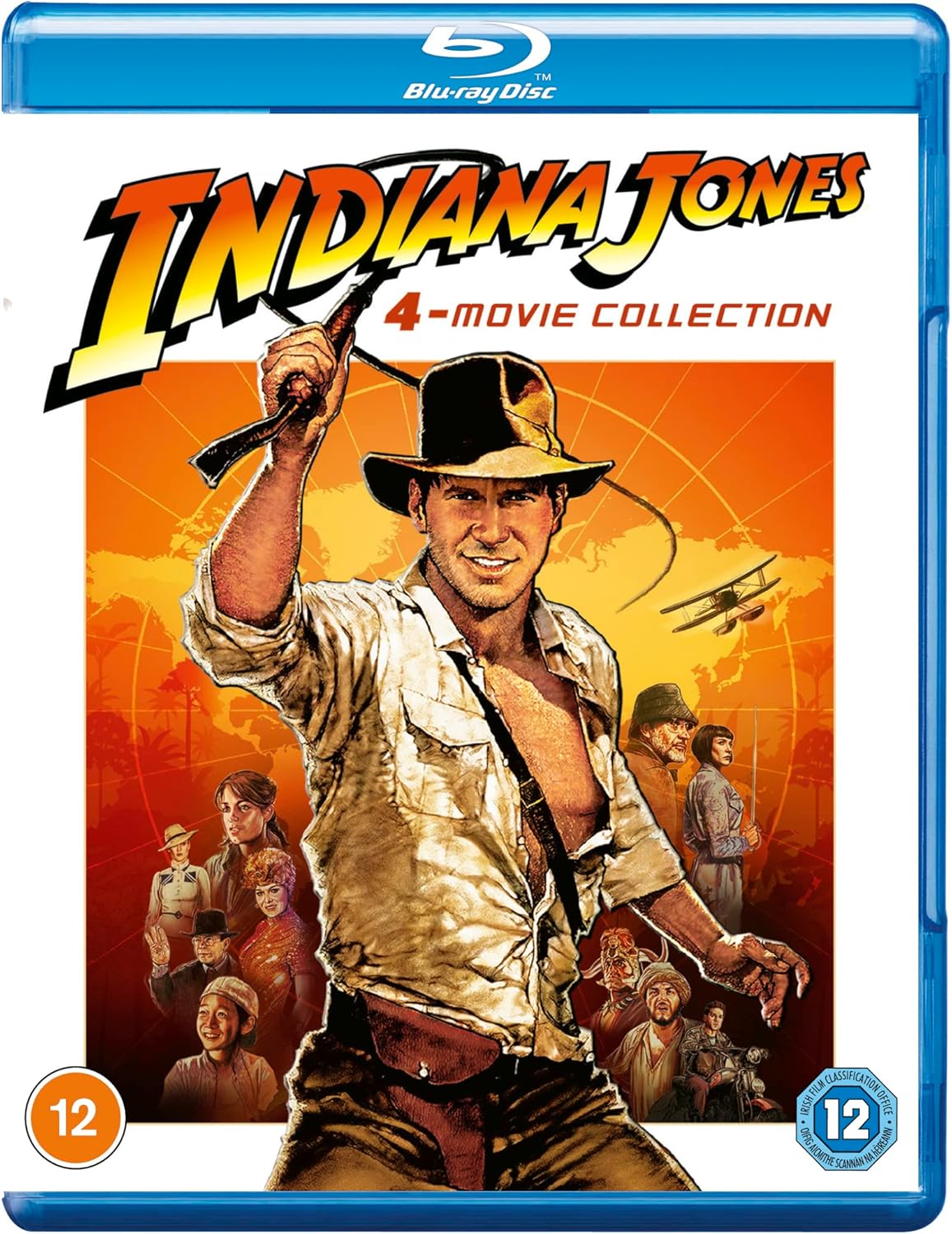 Indiana Jones – 4-Movie Collection (Blu-ray) – Brand New / Factory Sealed