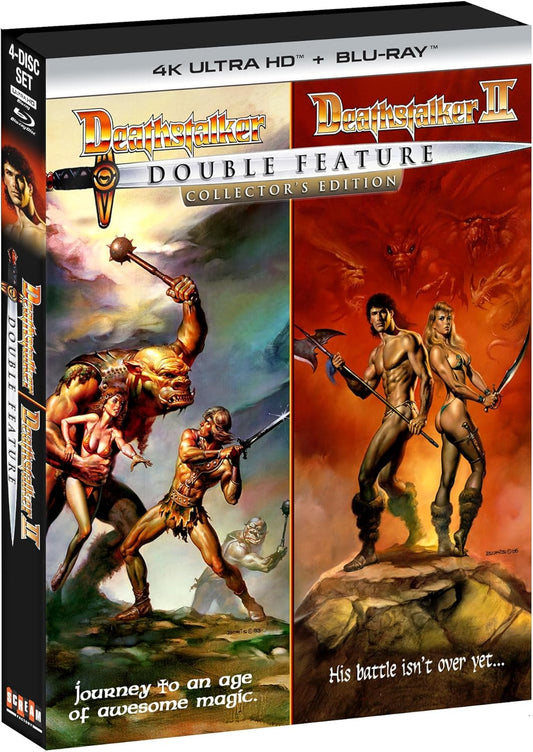 Deathstalker / Deathstalker II Double Feature - Collector's Edition 4K Ultra HD + Blu-ray