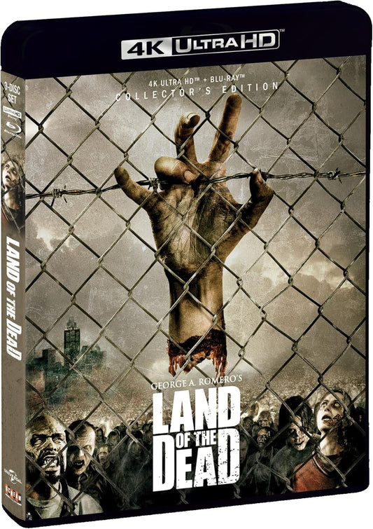 George A. Romero's Land of the Dead - Collector's Edition 4K Ultra HD + Blu-ray Brand new official / sealed