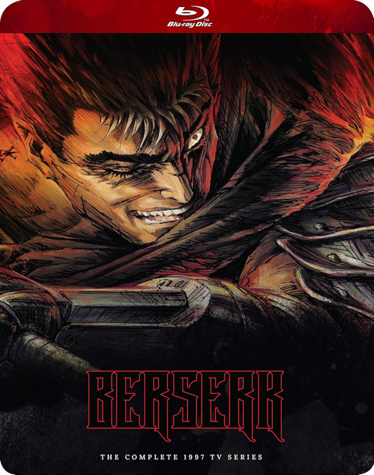 Berserk (1997 Complete TV Series – Blu-ray) – Brand New / Factory Sealed – Official North American Release