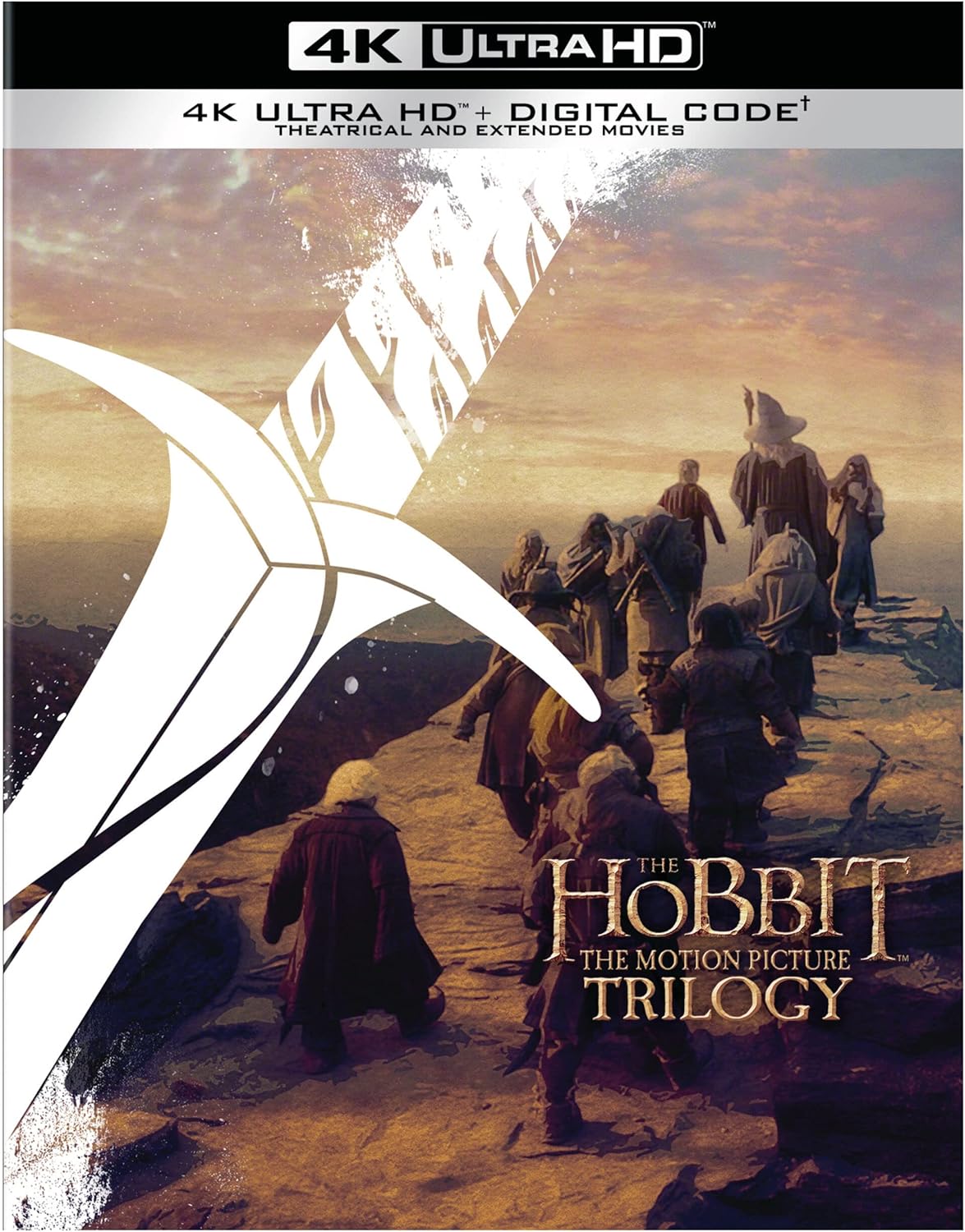 The Hobbit: The Motion Picture Trilogy (4K Ultra HD) – Brand New / Factory Sealed