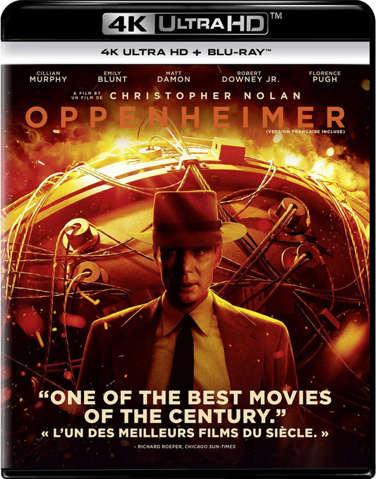 Oppenheimer (4K Ultra HD + Blu-ray – Bilingual)