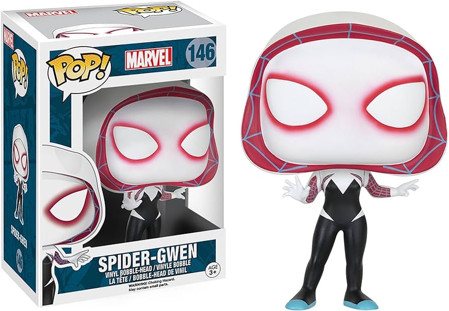 Funko Pop! Marvel: Spider-Gwen 146 + FREE PROTECTOR! (VAULTED)