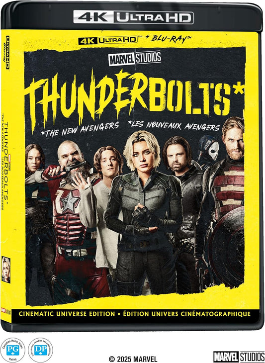Thunderbolts (2025) – 4K Ultra HD + Blu-ray Combo (Brand New / Factory Sealed)