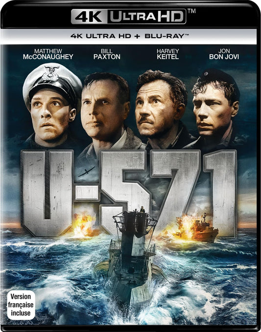 U-571 - 4K Ultra HD + Blu-ray (Bilingual)