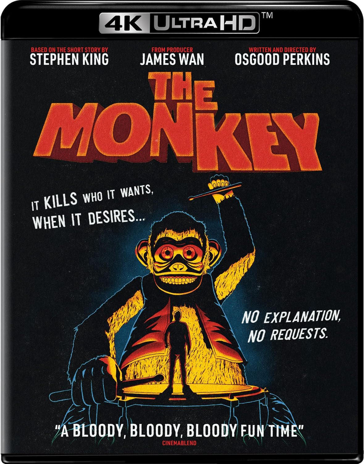 Monkey Man (4K Ultra HD + Blu-ray) — Brand New Sealed