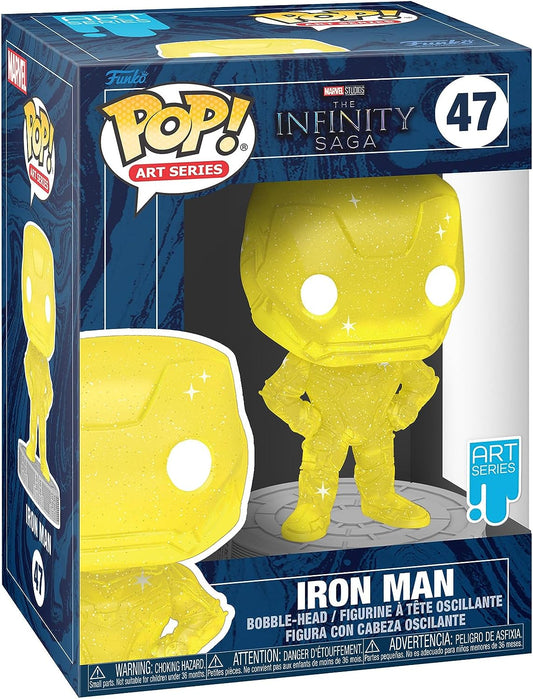 Funko POP! Art Series Infinity Saga #47 Iron Man + PROTECTOR!