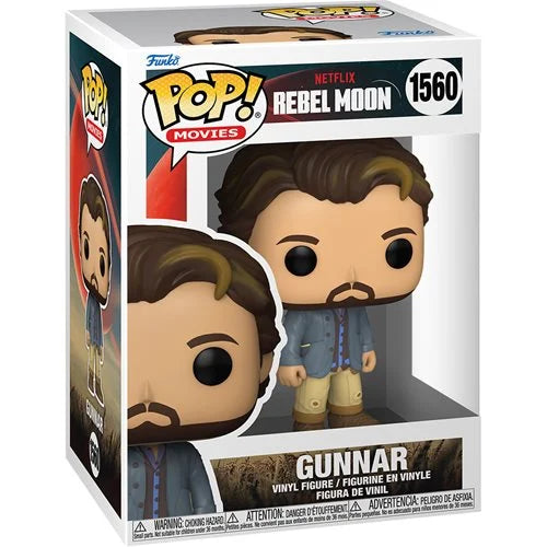 Rebel Moon Gunnar (Wave 2) Funko Pop! Vinyl FIgure #1560 + PoP Protector