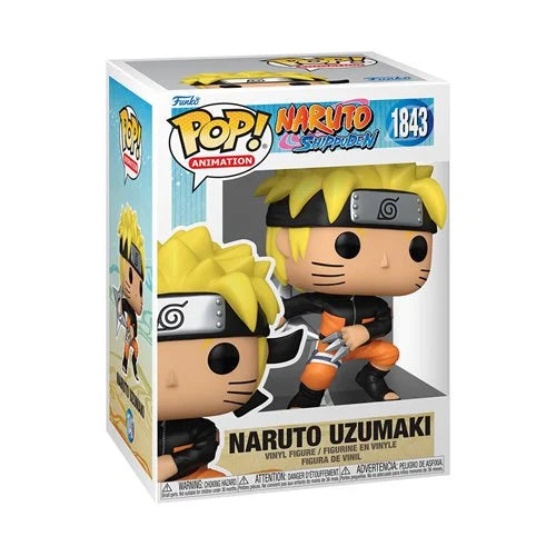 Preorder Naruto: Shippuden Naruto Uzumaki with Shuriken Funko Pop! Vinyl Figure #1843 + Protector