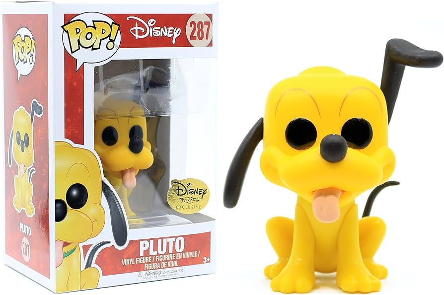 Funko Pop! Disney Treasures Exclusive Pluto 287 + Free Protector
