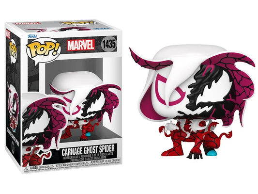 Funko Pop! Marvel Carnage Ghost Spider 1435 + Free Protector