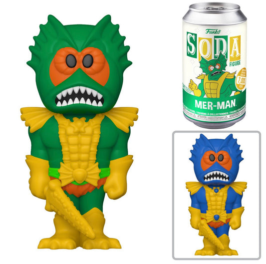 Masters of the Universe Mer-Man Sealed Limited Edition Funko Soda Pop Figure - Chance of CHASE!