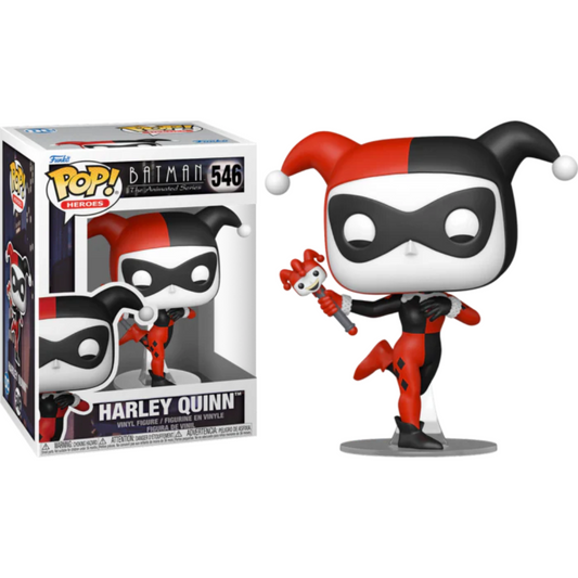 Funko Pop! Batman The Animated Series - Harley Quinn 546 + Pop Protector