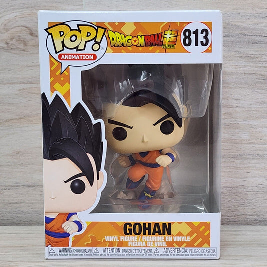 Funko POP! Animation: Dragon Ball Super Gohan Rush #813 Vinyl + PoP Protector