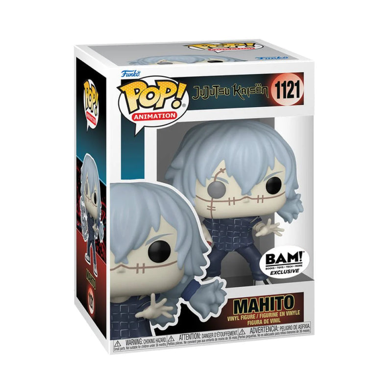 Funko Pop! Jujutsu Kaisen - Mahito 1121 BAM Exclusive + Free Protector