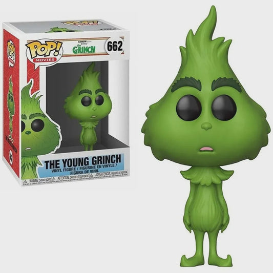 Funko Pop! Illumination Presents Dr. Seuss The Grinch - The Young Grinch 662 + Free Protector