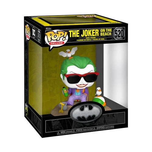 Preorder Batman 85th Anniversary The Joker on the Beach Deluxe Funko Pop! Vinyl Figure #520