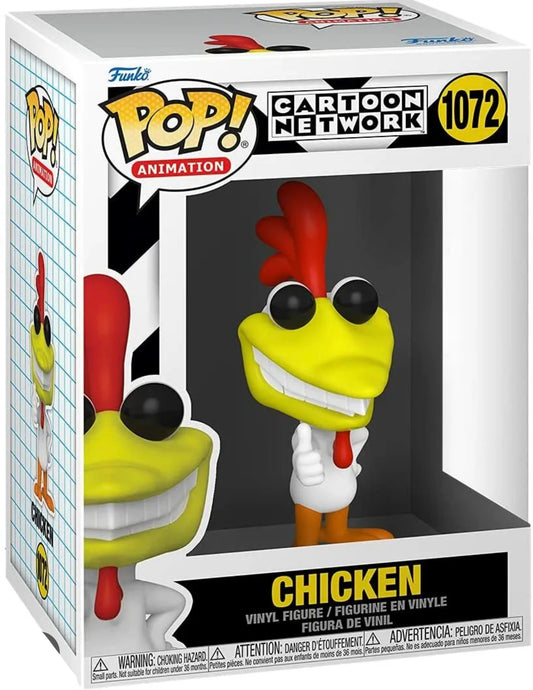 Funko Pop! Cartoon Network Chicken 1072 + Free Protector