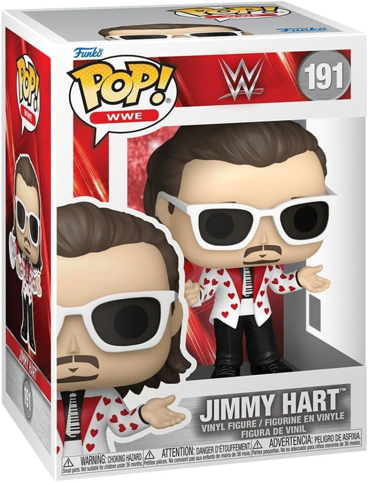 Funko Pop! WWE - Jimmy Hart 191 Figure + Pop Protector