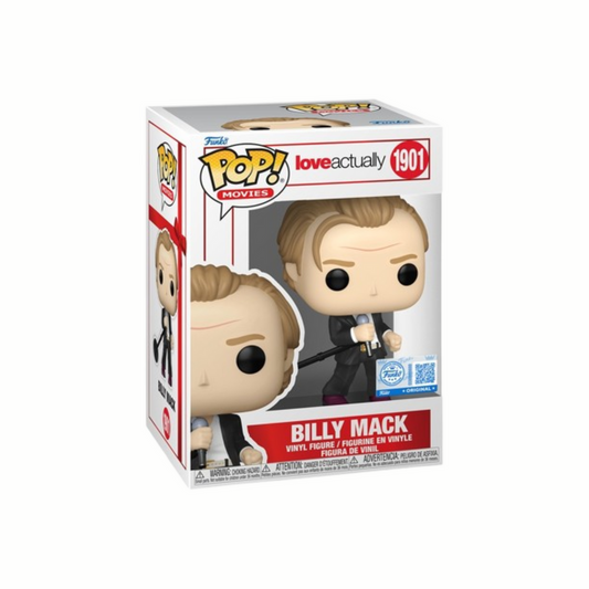 Funko Pop! Love Actually - Billy Mack 1901 Funko Special Edition Figure + Pop Protector