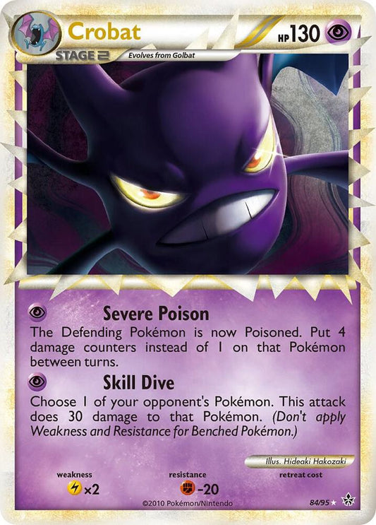 Pokemon TCG! Crobat (Prime) - Unleashed (UL)