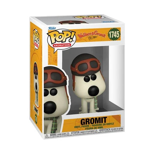 Wallace and Gromit Gromit Funko Pop! Vinyl Figure #1745 + PoP Protector