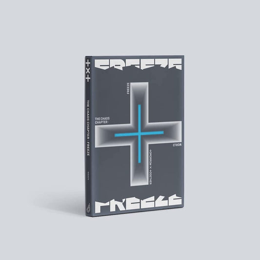 K-pop Tomorrow X Together (TXT) Chaos Chapter : Freeze Album - World Ver. (Blue +)