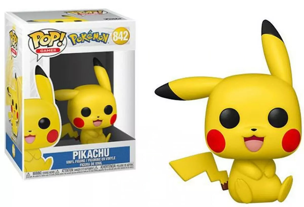 Funko Pop! Pokémon Pikachu 842 + Free Protector