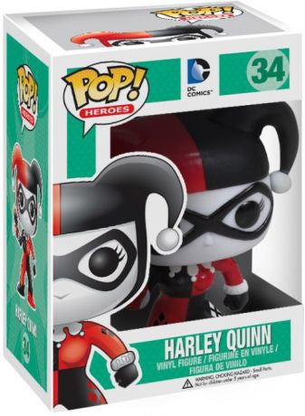 Funko Pop! DC Comics Harley Quinn 34 + Free Protector (VAULTED)